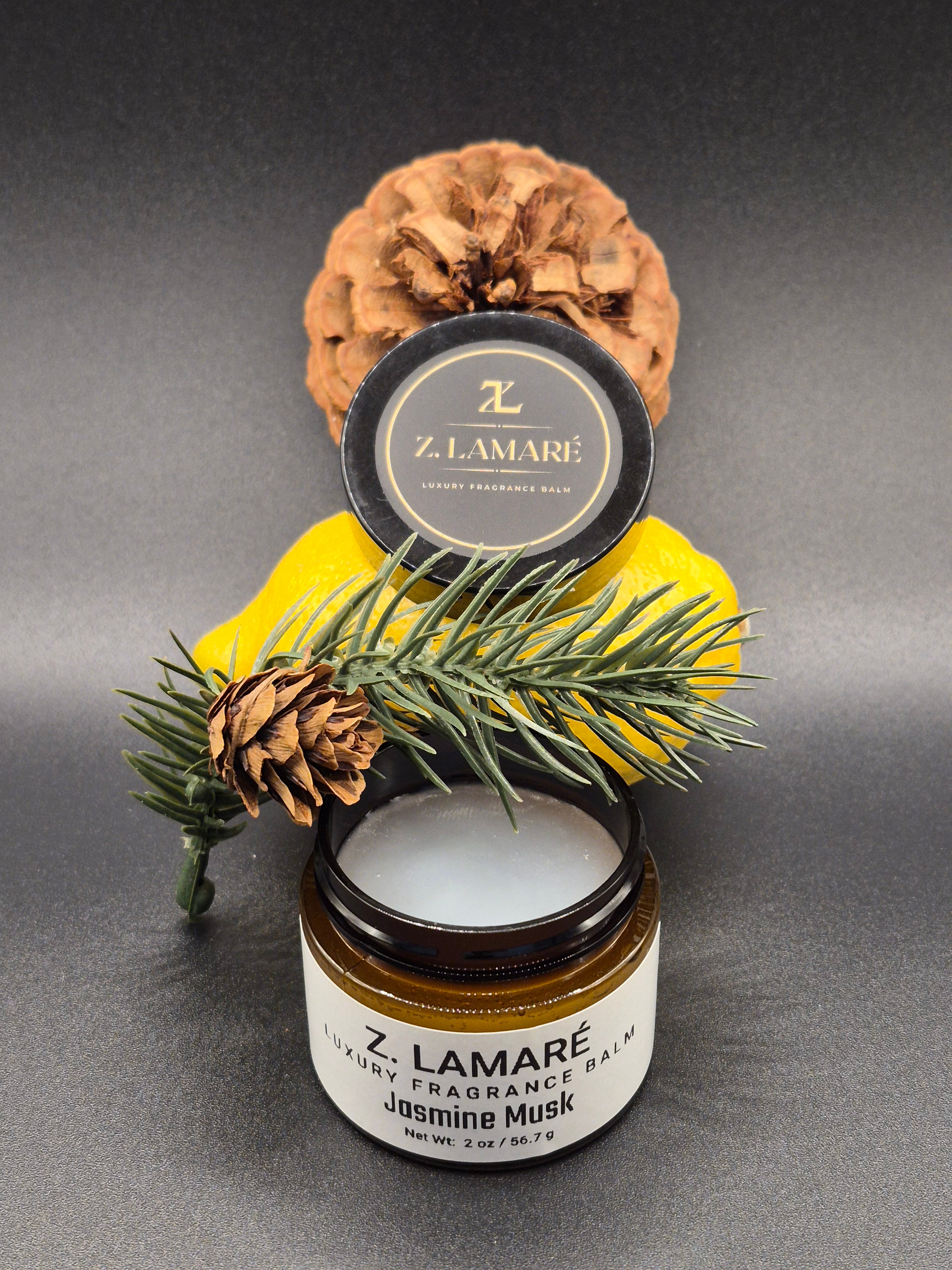 Jasmine Musk- Luxury Fragrance Balm- Floral, Light, Calming