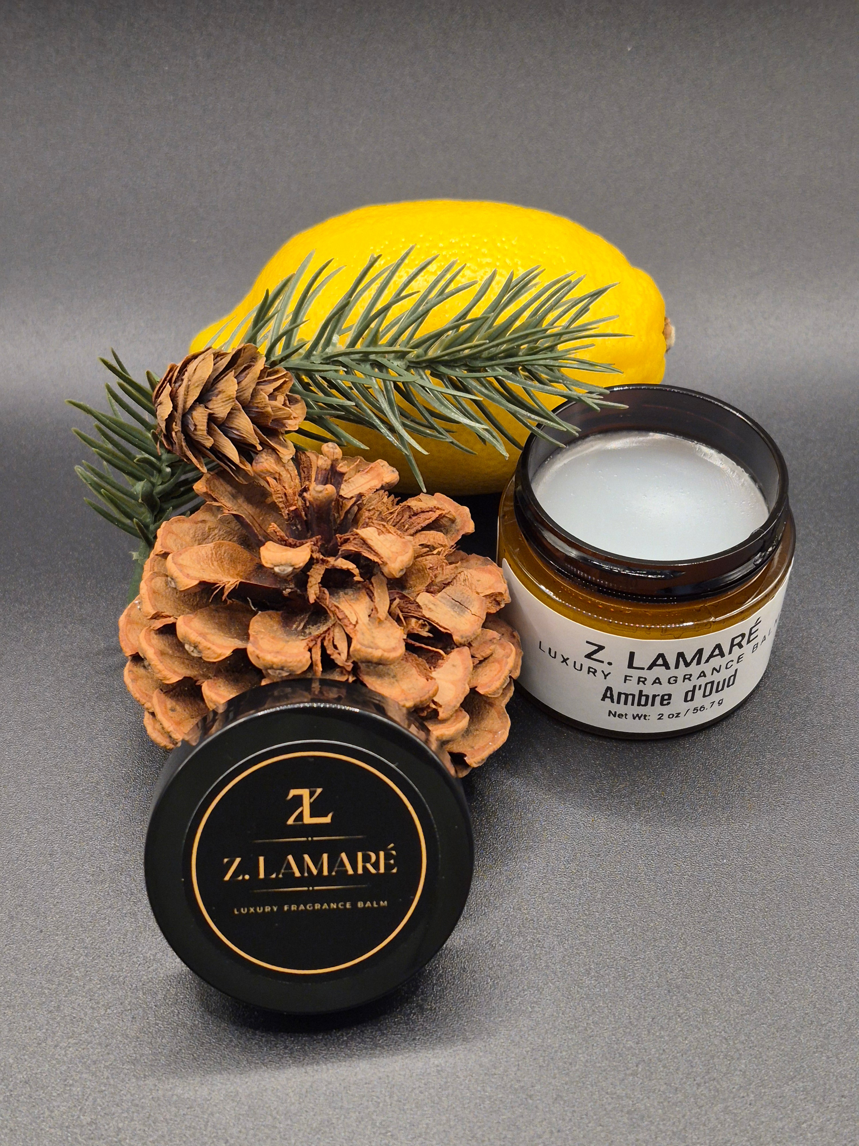 Ambre d'Oud- Luxury Fragrance Balm-Deep, Smooth, Ora