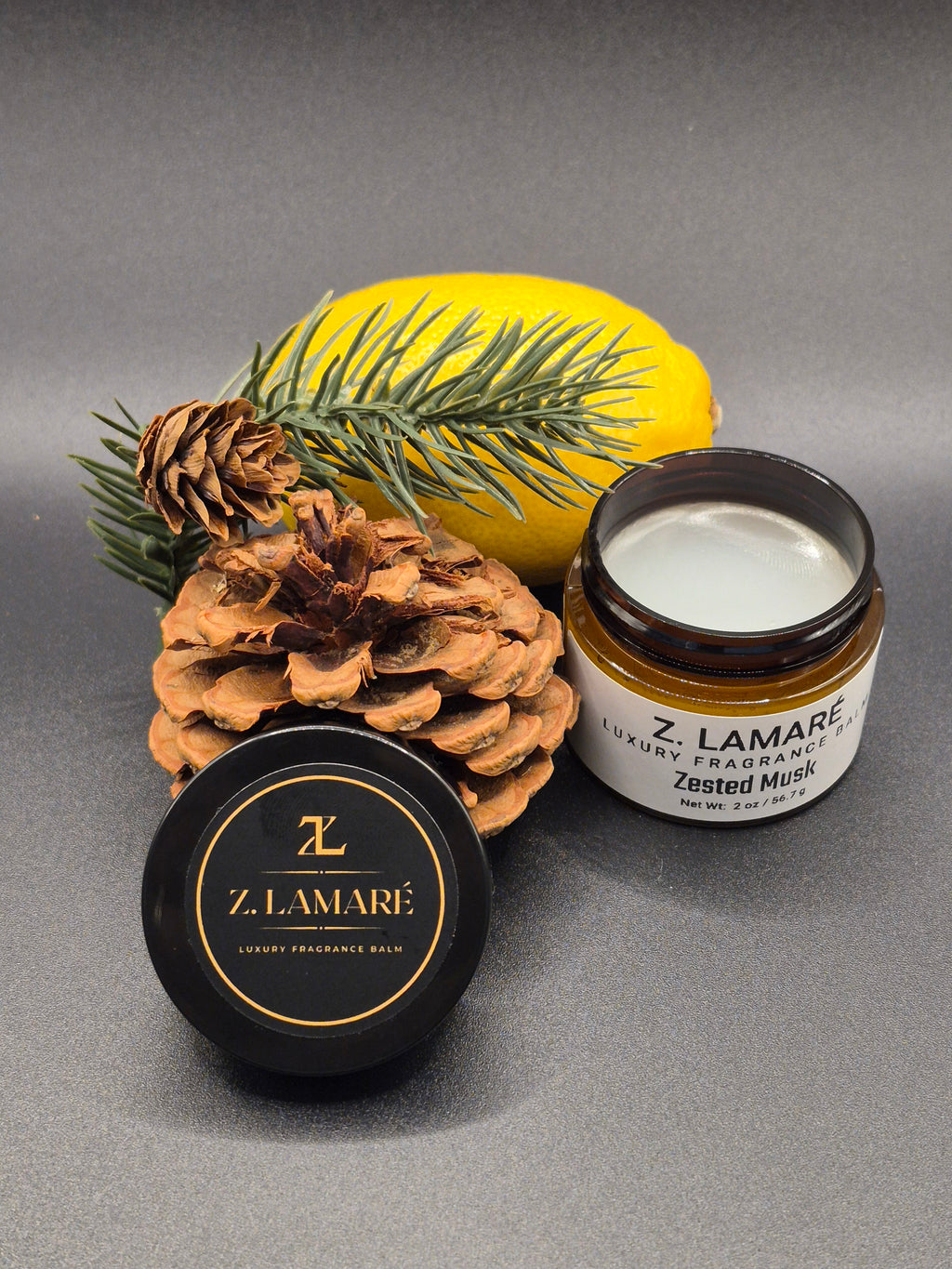 Zested Musk- Luxury Fragrance Balm - Bright, Smooth, Alluring