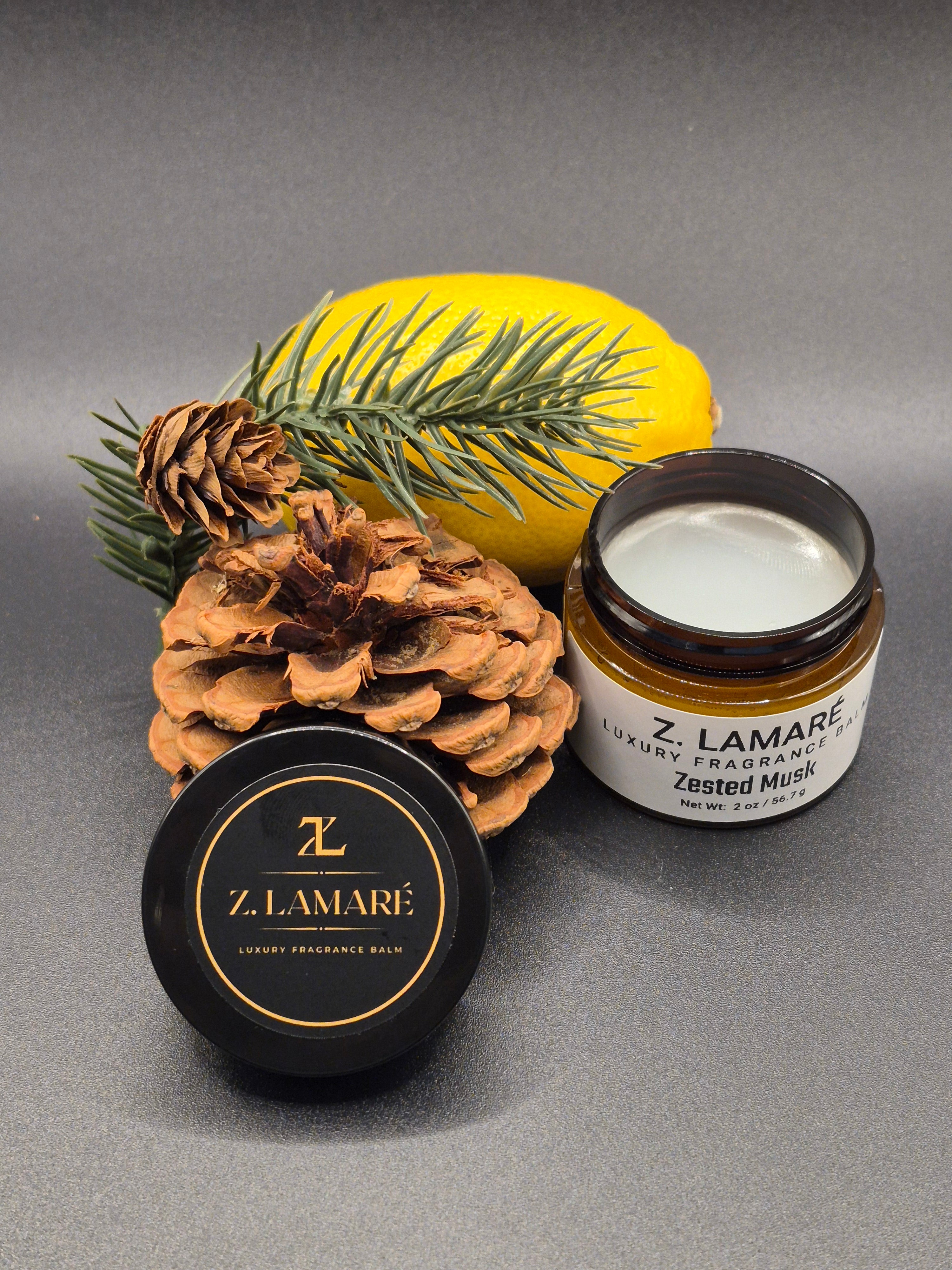 Zested Musk- Luxury Fragrance Balm - Bright, Smooth, Alluring