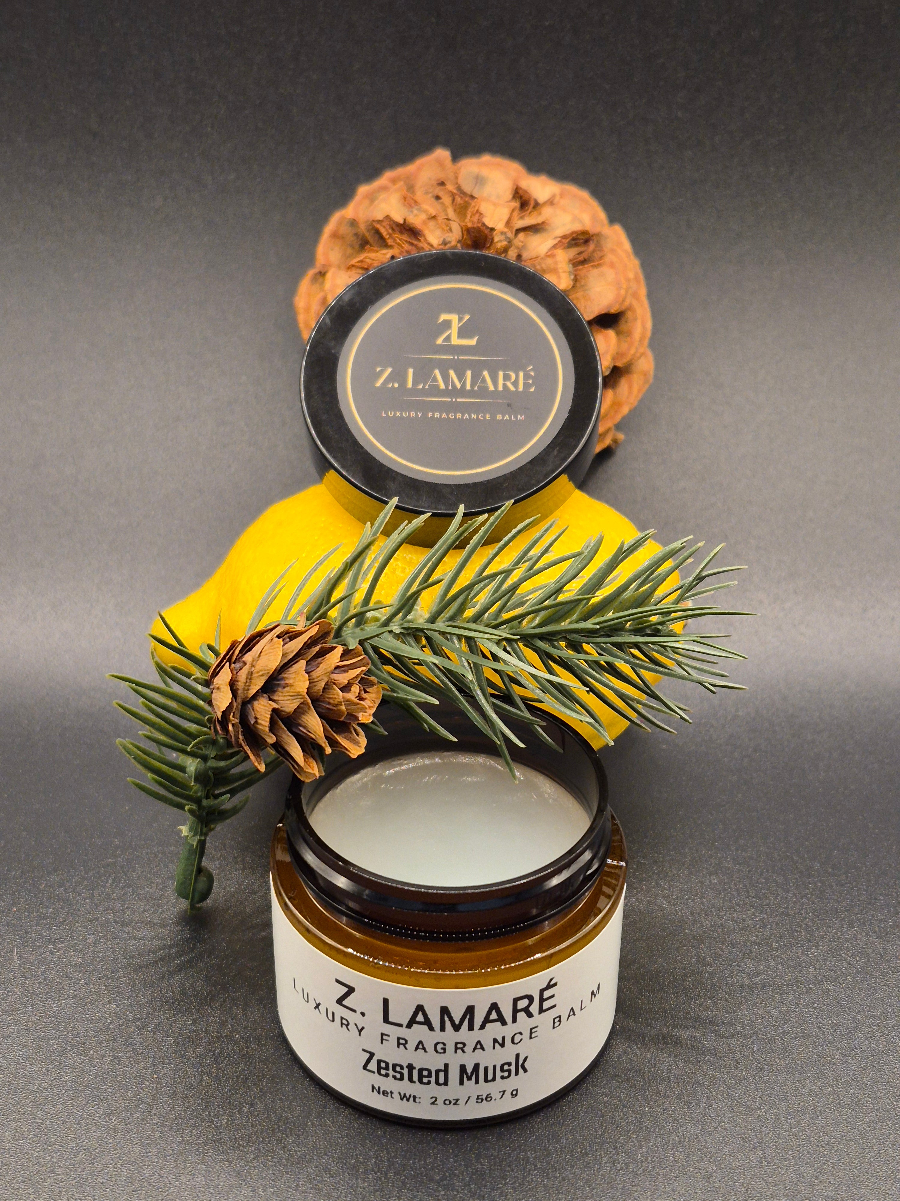 Zested Musk- Luxury Fragrance Balm - Bright, Smooth, Alluring