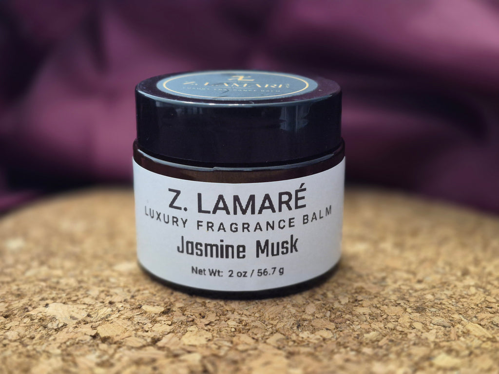 Jasmine Musk- Luxury Fragrance Balm- Floral, Light, Calming