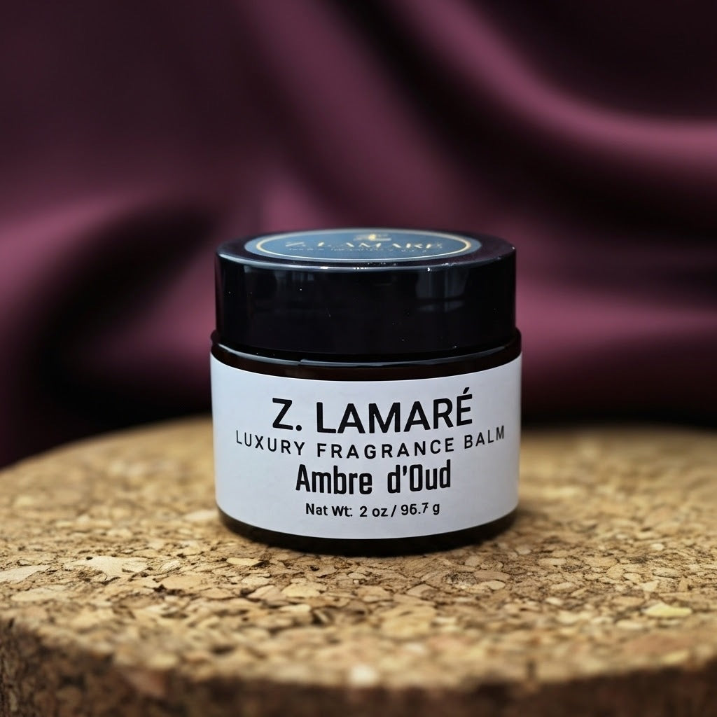 Ambre d'Oud- Luxury Fragrance Balm-Deep, Smooth, Ora